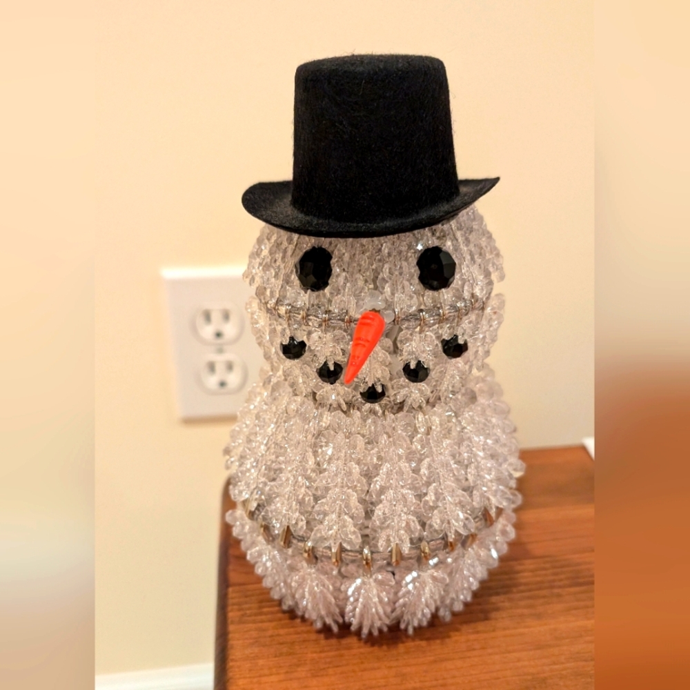 Plug in light up snowman